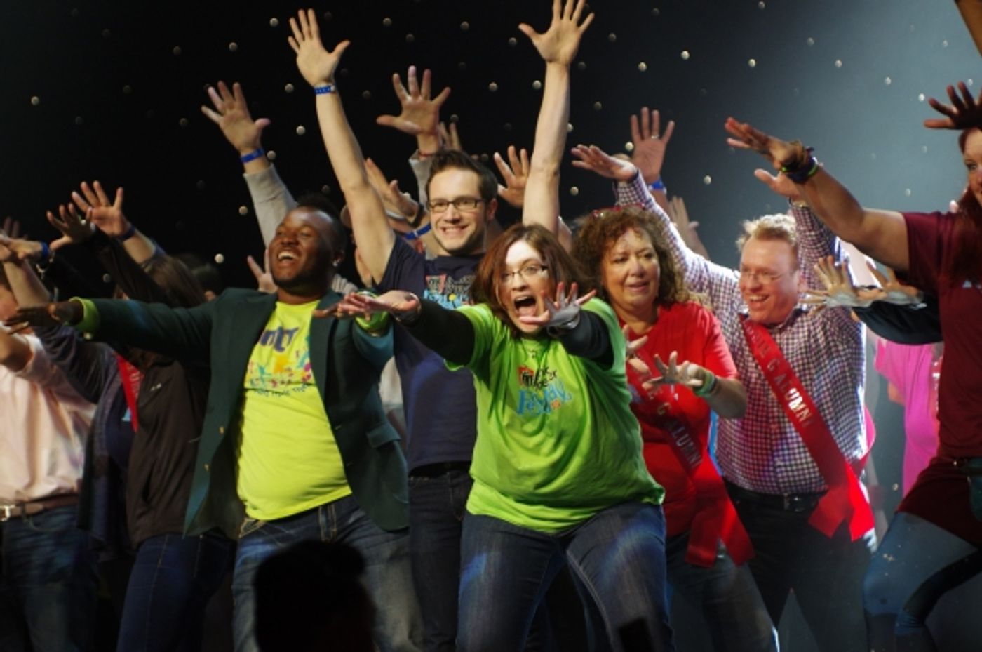 Photo Flash: Megan Hilty, Pasek & Paul, Darren Criss, Lilla Crawford & More at the JR. THEATRE FESTIVAL Photo Flash: Megan Hilty, Pasek & Paul, Darren Criss, Lilla Crawford & More at the JR. THEATRE FESTIVAL Image