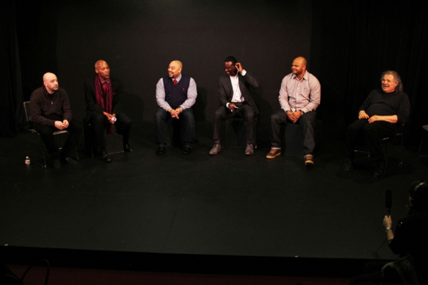 Photo Flash: Members of 'The Central Park Five' Appear for THE BULLPEN Talkback  Image