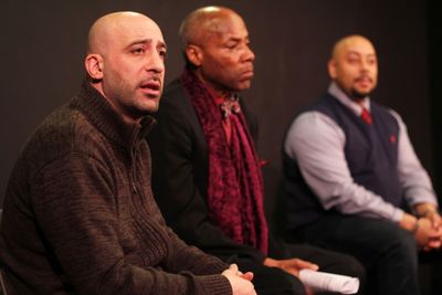 Joe Assadourian, Senator Bill Perkins, Raymond Santana Photo