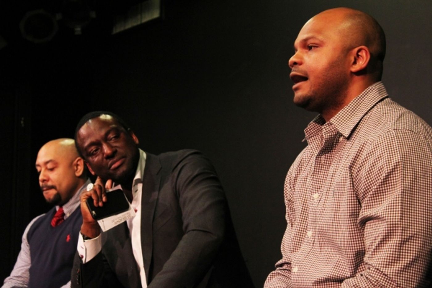 Photo Flash: Members of 'The Central Park Five' Appear for THE BULLPEN Talkback  Image