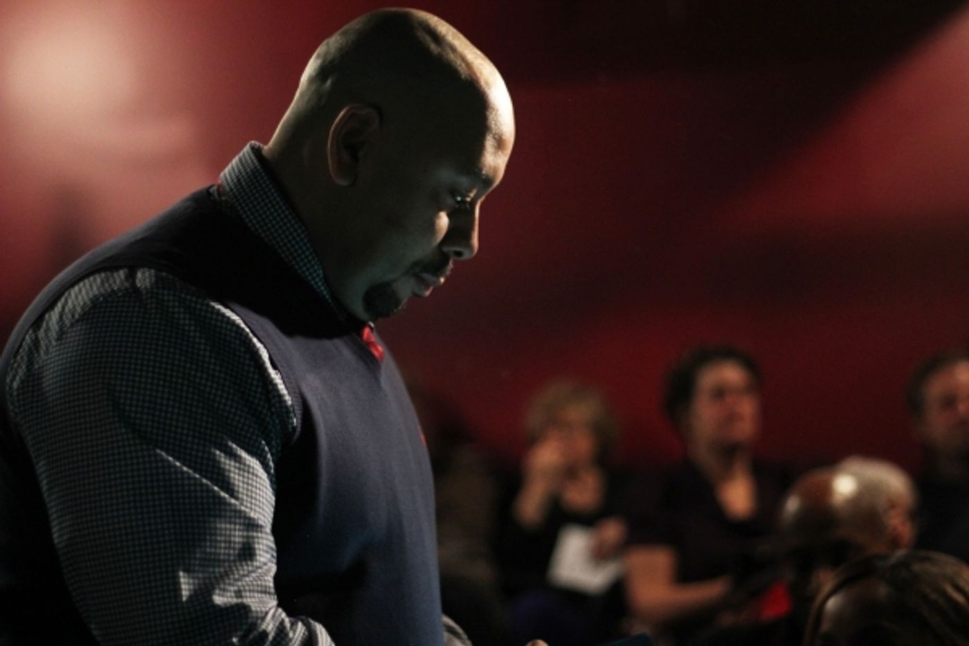 Photo Flash: Members of 'The Central Park Five' Appear for THE BULLPEN Talkback  Image