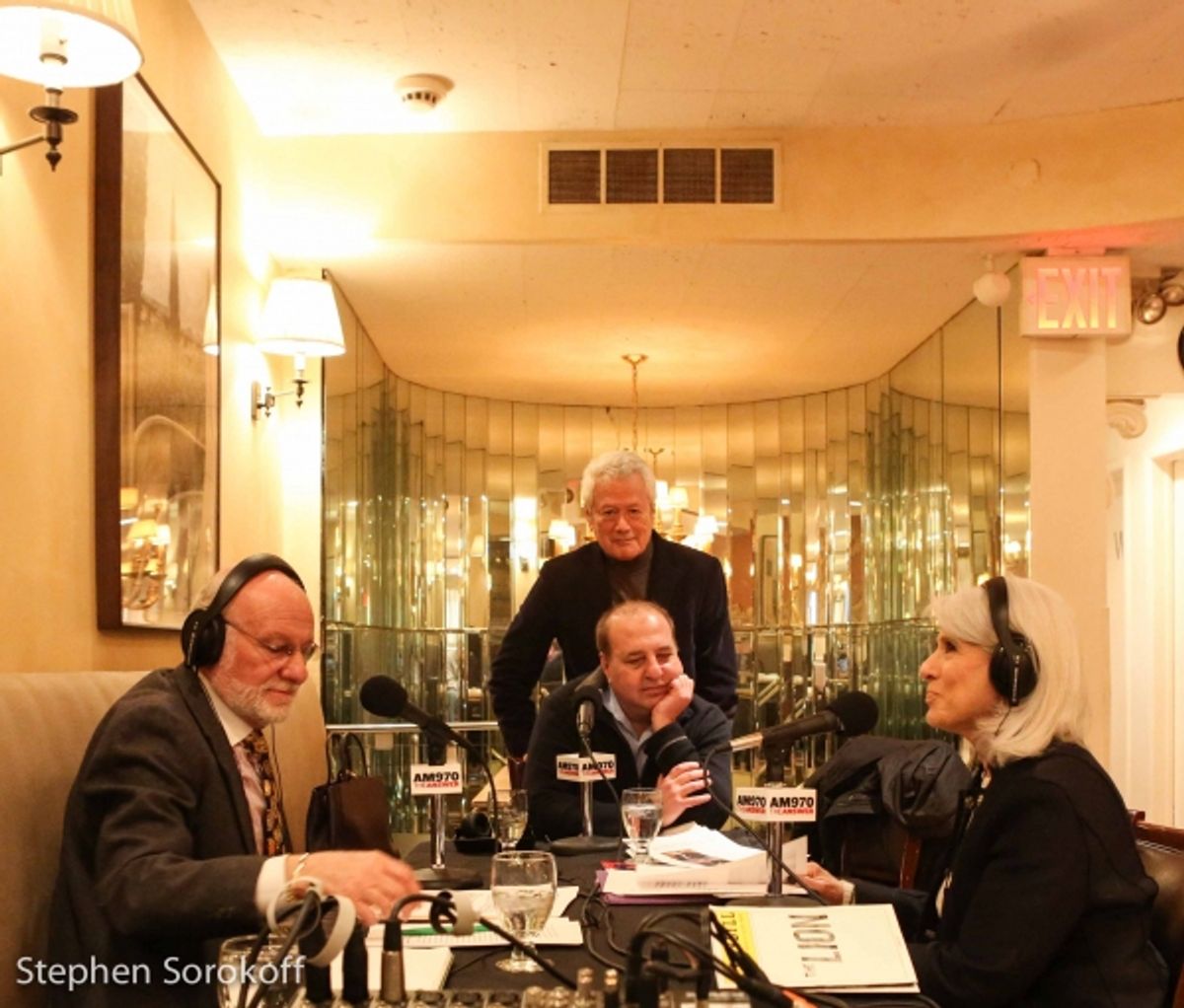 Peter LeDonne, Stephen Sorokoff, Brian Scott Lipton, Jamie deRoy at 