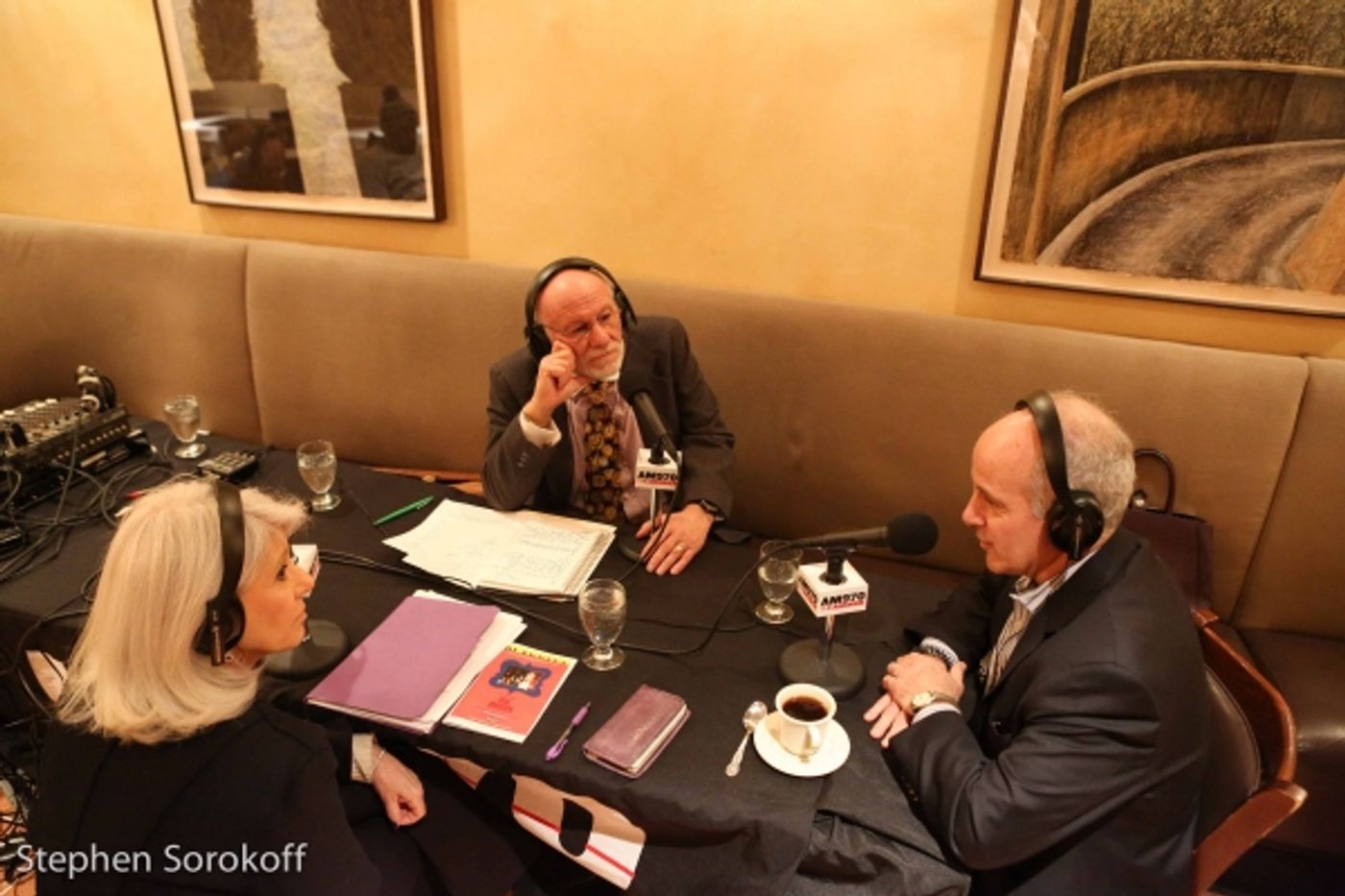 Photo Coverage: The Actors Fund President Joe Benincasa visits Backstage with Peter LeDonne Photo Coverage: The Actors Fund President Joe Benincasa visits Backstage with Peter LeDonne Image