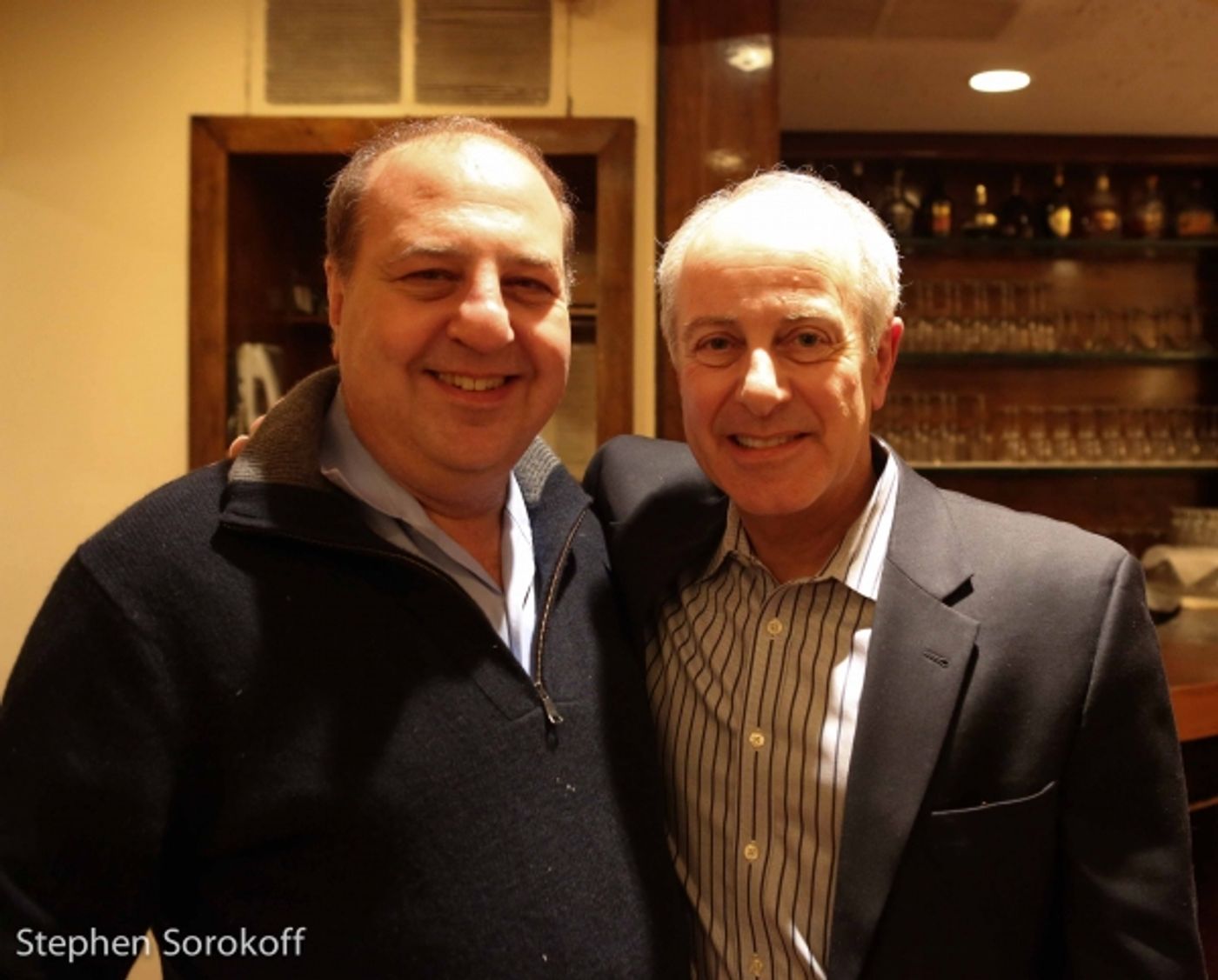 Photo Coverage: The Actors Fund President Joe Benincasa visits Backstage with Peter LeDonne Photo Coverage: The Actors Fund President Joe Benincasa visits Backstage with Peter LeDonne Image