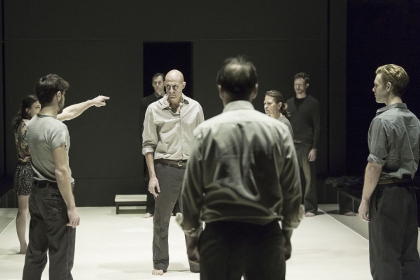 Photo Flash: First Look at West End Transfer of A VIEW FROM THE BRIDGE, Featuring Mark Strong Photo Flash: First Look at West End Transfer of A VIEW FROM THE BRIDGE, Featuring Mark Strong Image