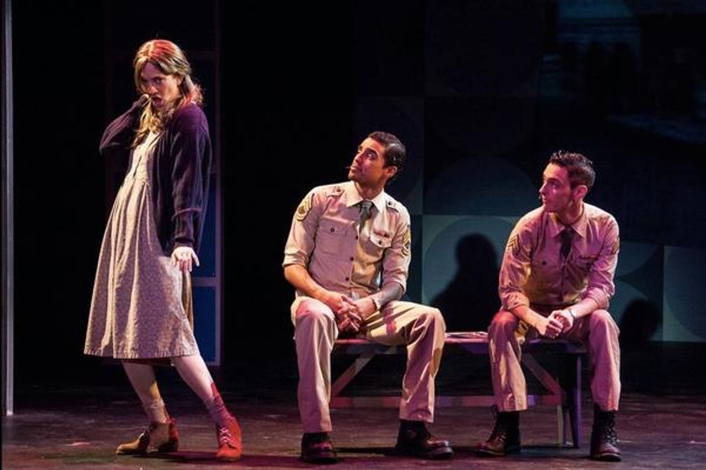 Photo Flash: First Look at VIOLET, Starring Kathryn Parks, Brian Craft & Michael Mendez at Sarasota Players  Image