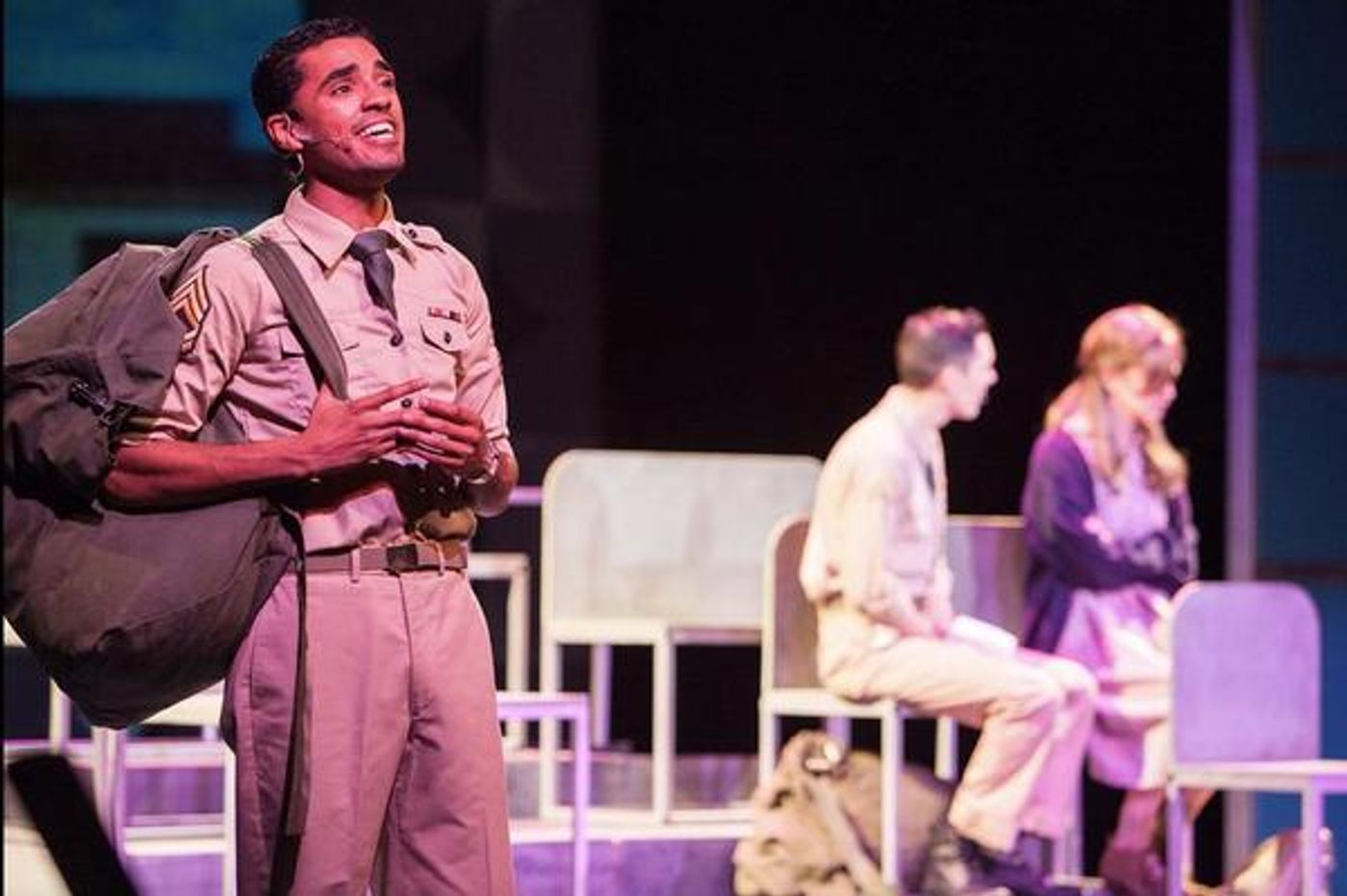 Photo Flash: First Look at VIOLET, Starring Kathryn Parks, Brian Craft & Michael Mendez at Sarasota Players  Image