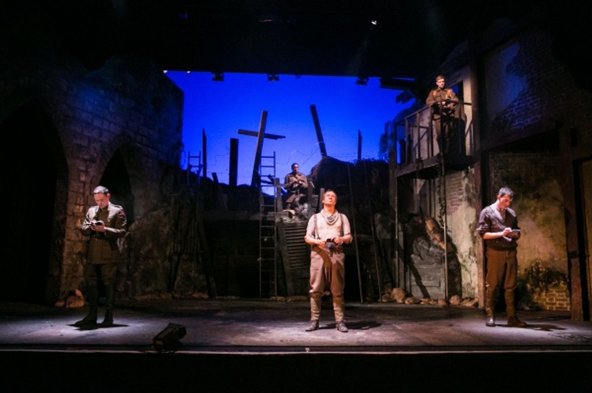 Edmund Wiseman, Peter Duncan, Alastair Whatley at 