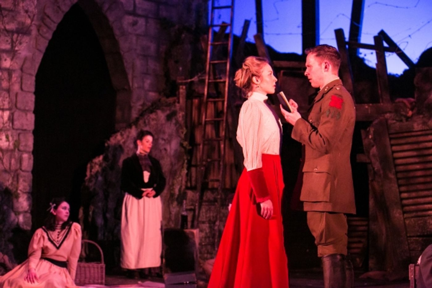 Photo Flash: First Look at Peter Duncan, Edmund Wiseman & Emily Bowker in BIRDSONG UK Tour  Image