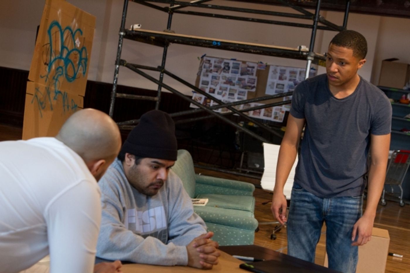 Photo Flash: In Rehearsal with Steppenwolf for Young Adults' THIS IS MODERN ART  Image