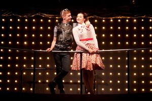 Scott Brown as Claudio and Emily Whitworth as Hero @ BroadwayWorld Scott Brown as Claudio and Emily Whitworth as Hero Photo