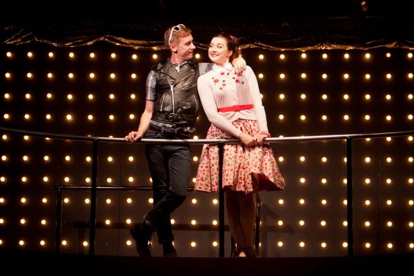 Scott Brown as Claudio and Emily Whitworth as Hero Photo