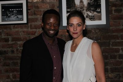 Clifford Samuel and Neve McIntosh Photo