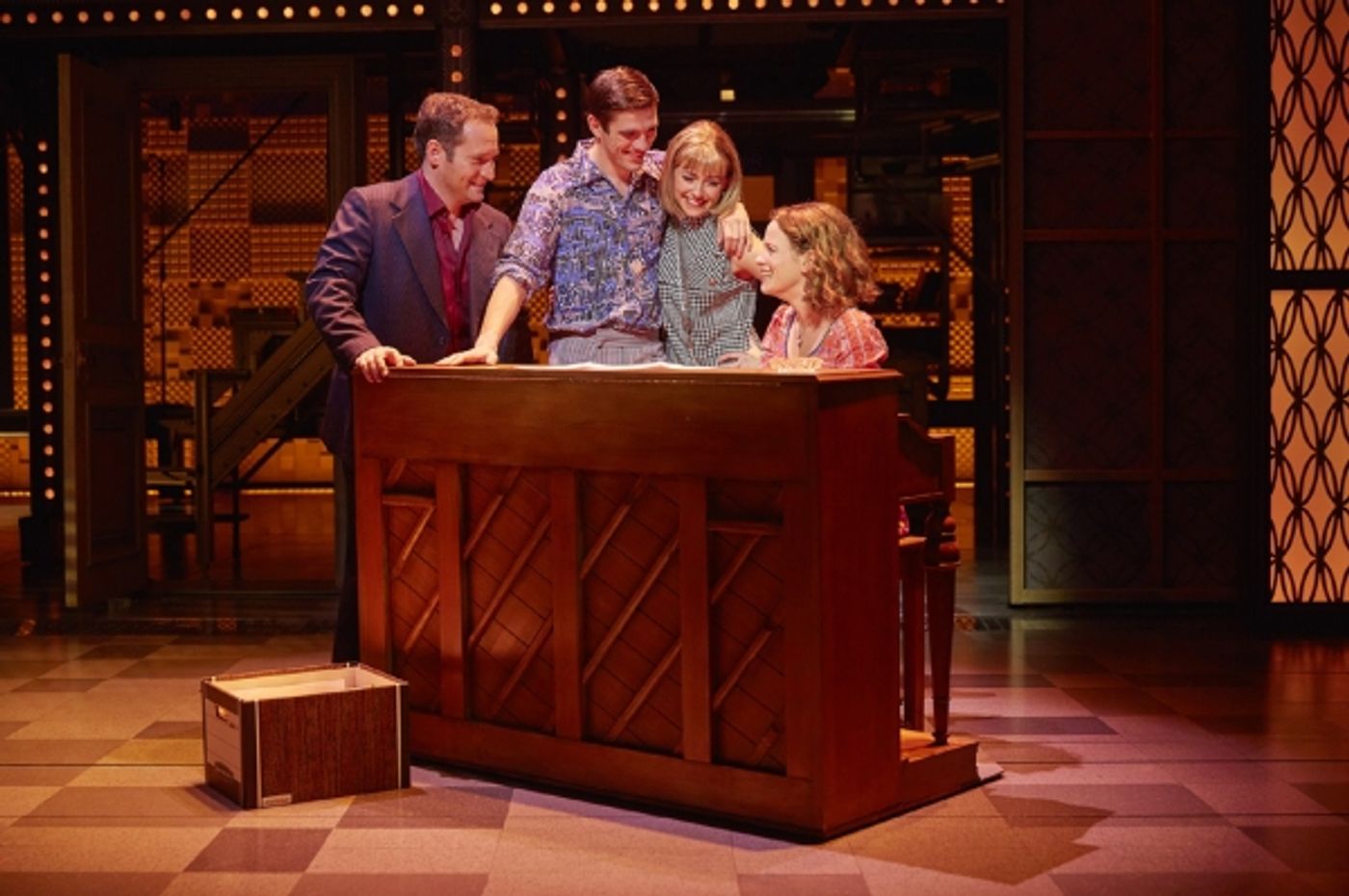 Photo Flash: First Look at Katie Brayben, Alan Morrissey, Lorna Want and More in West End's BEAUTIFUL - THE CAROLE KING MUSICAL  Image