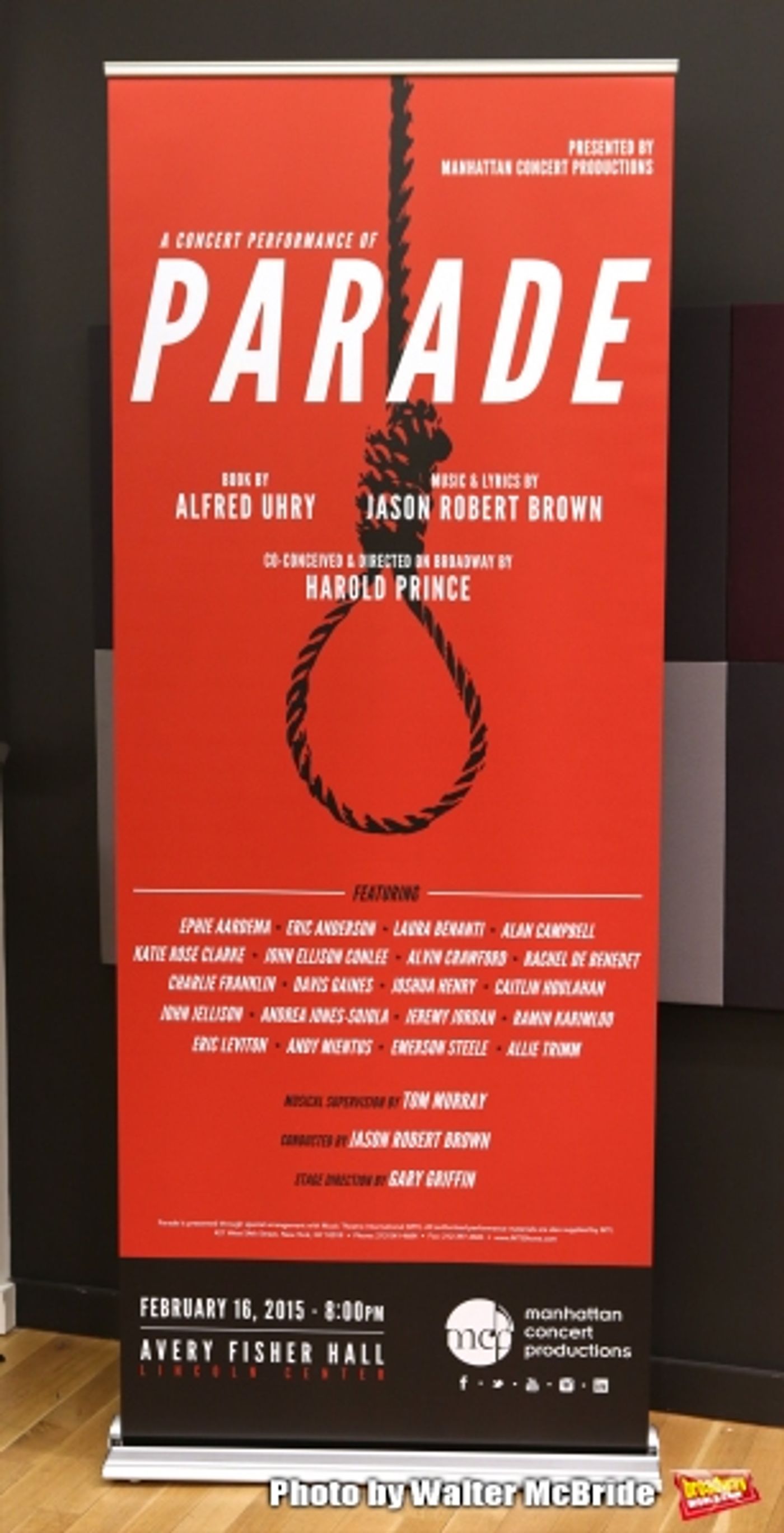 Photo Coverage: Big News- PARADE is Back! Meet the Company of the MCP Concert! Image