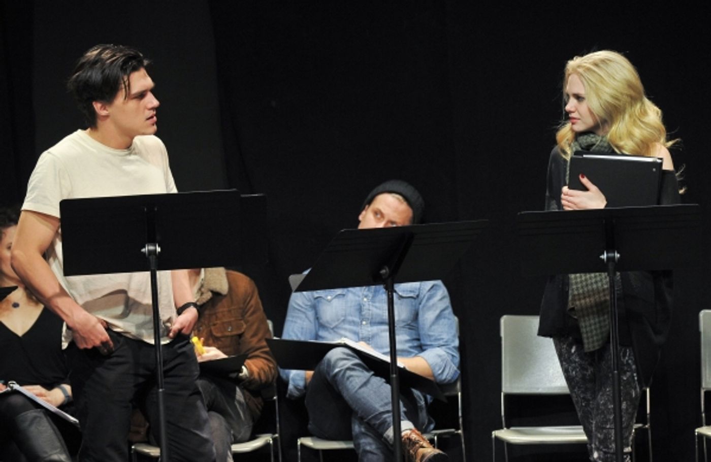 Exclusive Photo Flash: Billy Magnussen, Mackenzie Mauzy, Finn Wittrock & More Star in THE DODGERS Reading  Image