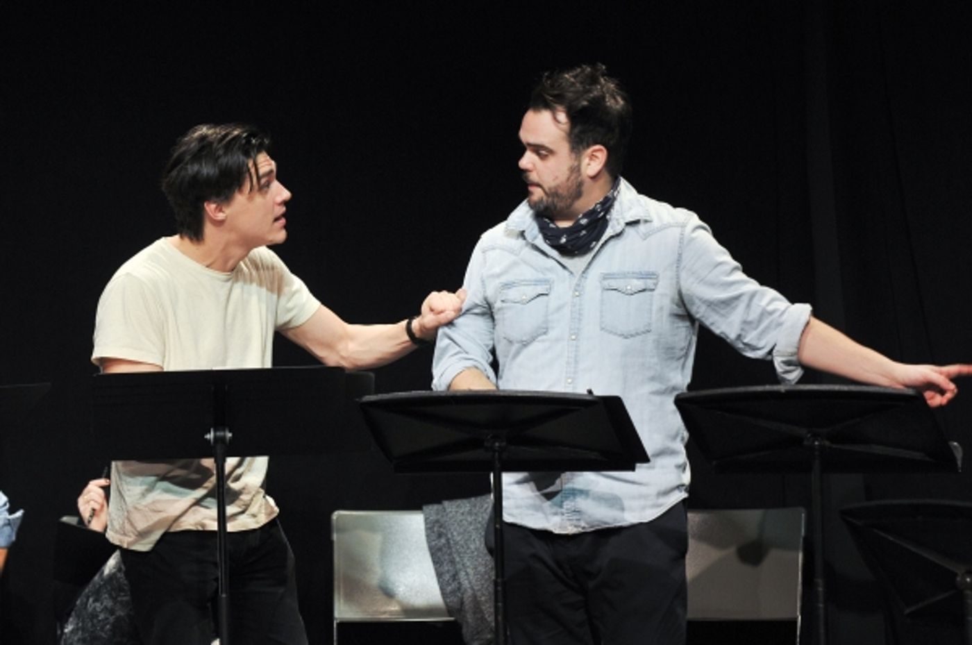 Exclusive Photo Flash: Billy Magnussen, Mackenzie Mauzy, Finn Wittrock & More Star in THE DODGERS Reading  Image