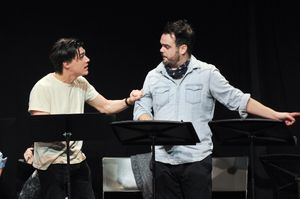 Finn Wittrick and Greg Hildreth  Photo