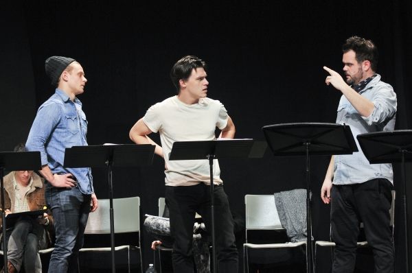 Exclusive Photo Flash: Billy Magnussen, Mackenzie Mauzy, Finn Wittrock & More Star in THE DODGERS Reading Image