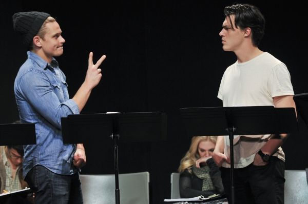Exclusive Photo Flash: Billy Magnussen, Mackenzie Mauzy, Finn Wittrock & More Star in THE DODGERS Reading Image