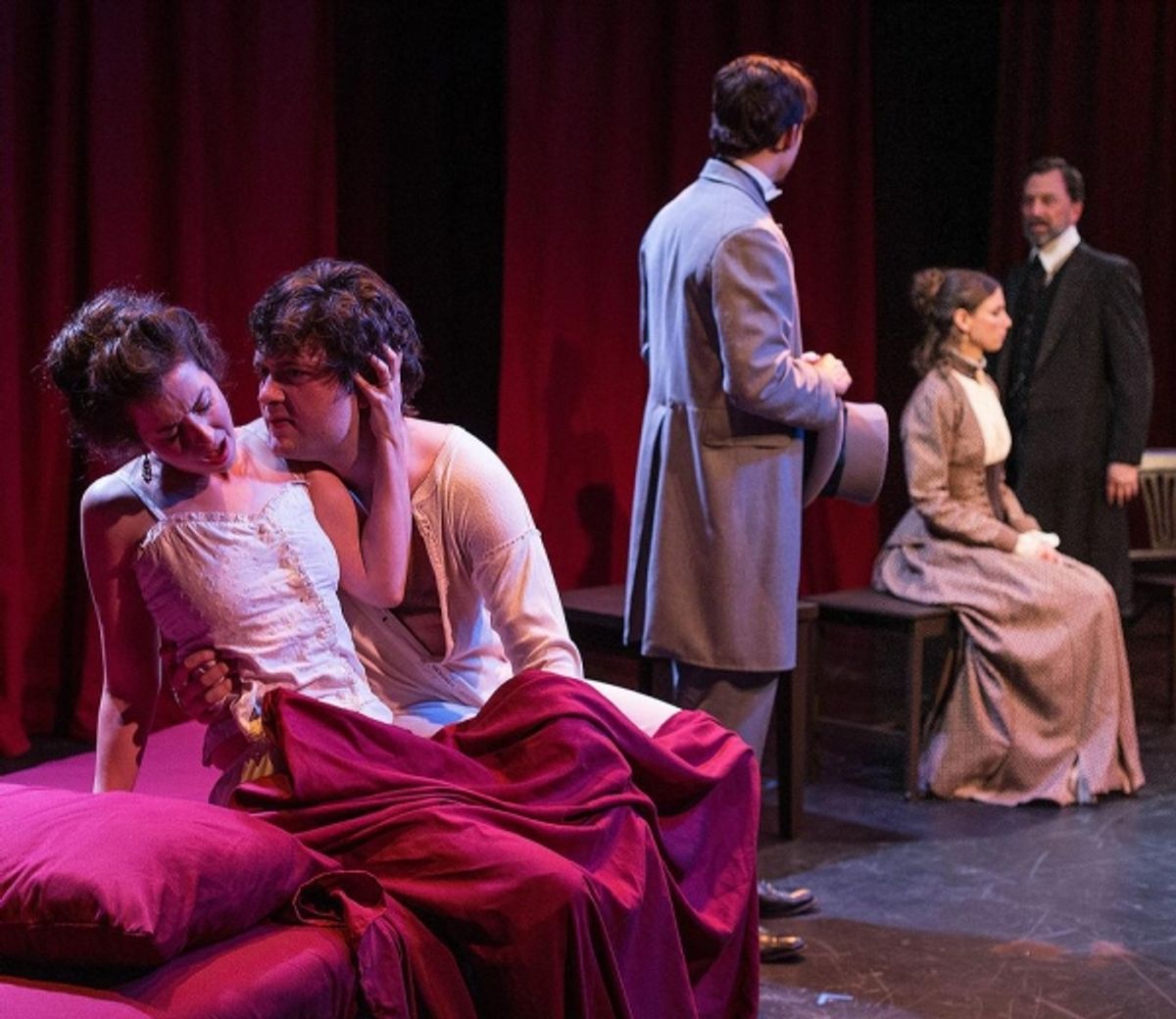 Amanda Street, Jesse Fair, Eric Keitel, Alana Dietze, Christopher Shaw at 