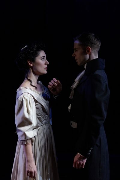 Kelly Rogers (Lizzy) and Preston Martin (Darcy) Photo