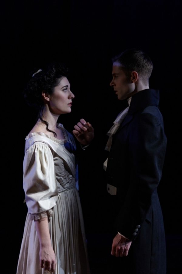 Kelly Rogers (Lizzy) and Preston Martin (Darcy) Photo