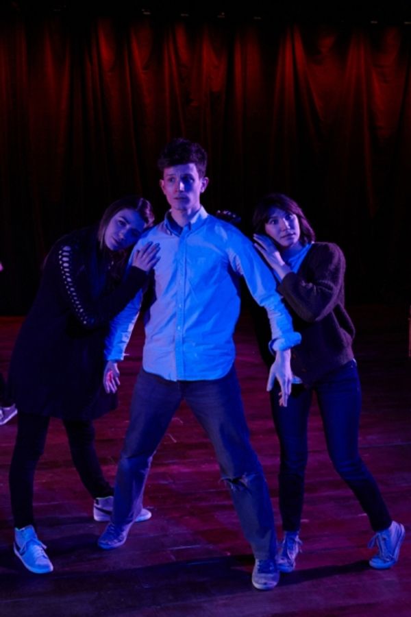  Claire Rothrock (Meg), Eben Hoffer (Marmee), Lena Hudson (Amy) Photo