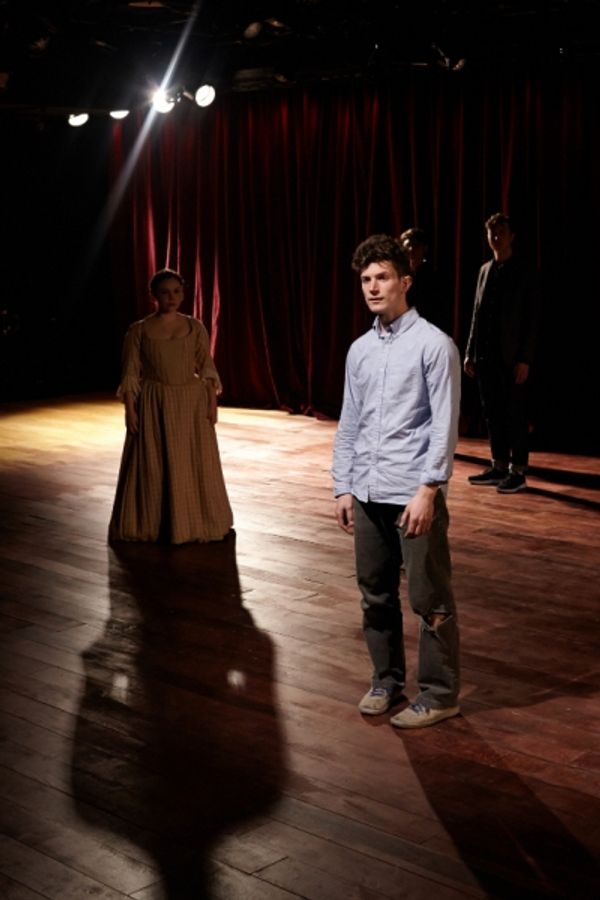 Lauren Swan-Potras (Jo) and Eben Hoffer (Marmee) Photo