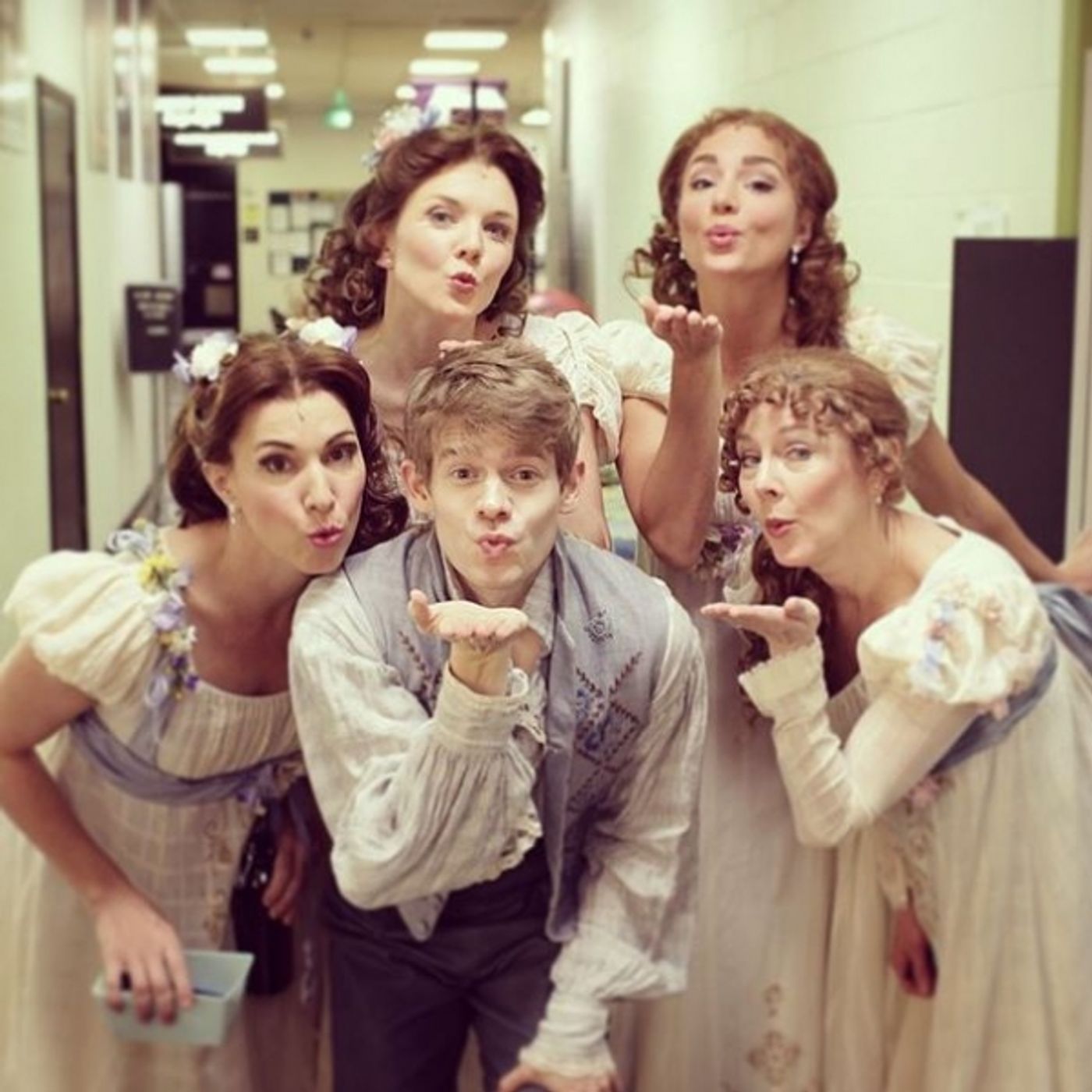 Photo Flash: Saturday Intermission Pics- Feb. 14- Broadway Celebrates Valentine's Day!  Image