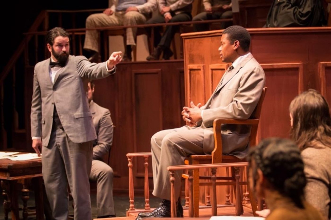 Photo Flash: First Look at Black Ensemble's THE TRIAL OF MOSES FLEETWOOD WALKER  Image