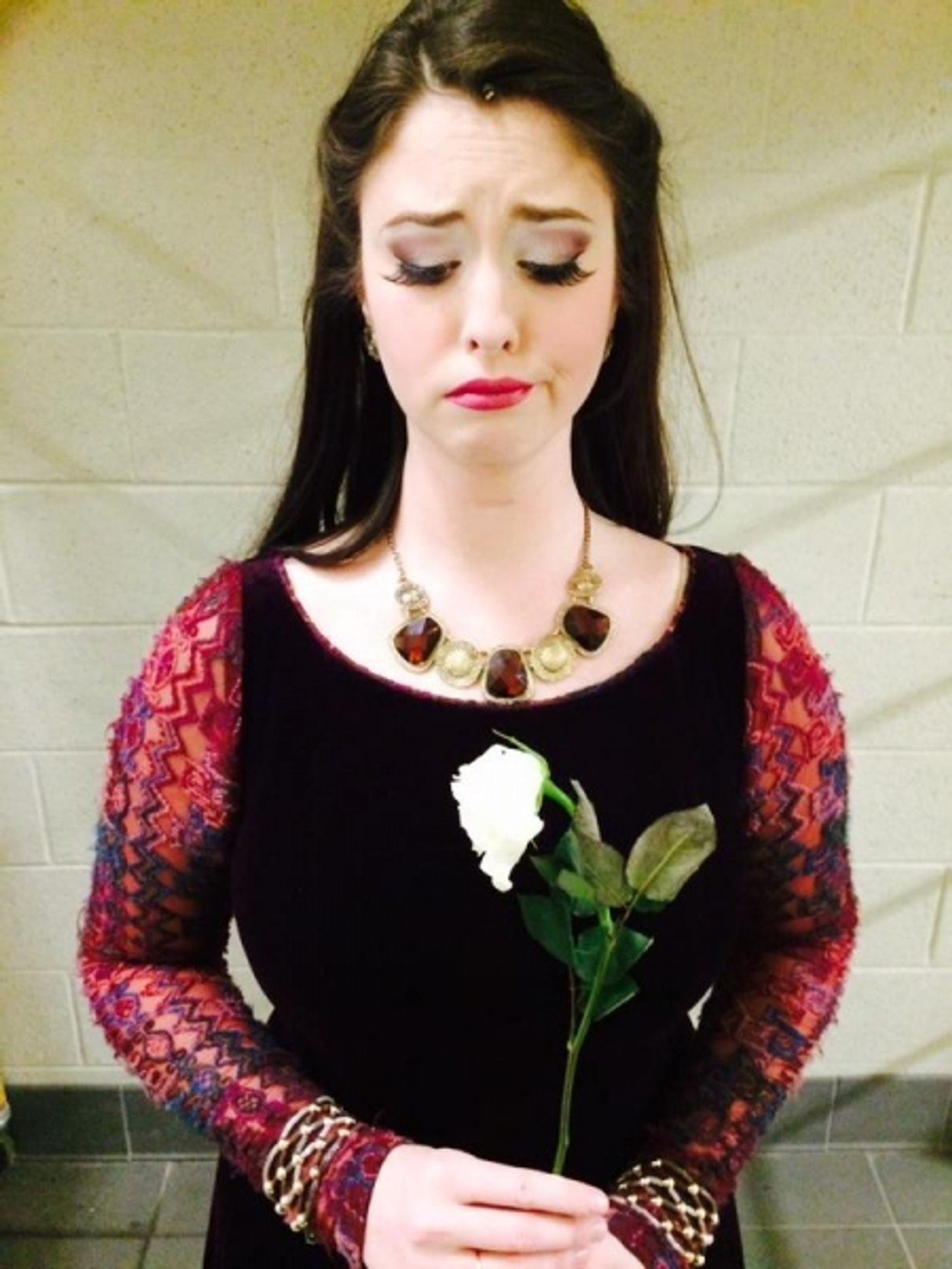 Photo Flash: Saturday Intermission Pics - Feb. 14 Part 2 - ON THE TOWN Cast Sells Kisses and More!  Image