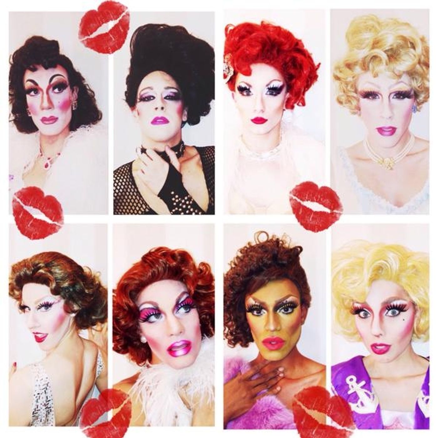 Photo Flash: Saturday Intermission Pics - Feb. 14 Part 2 - ON THE TOWN Cast Sells Kisses and More!  Image