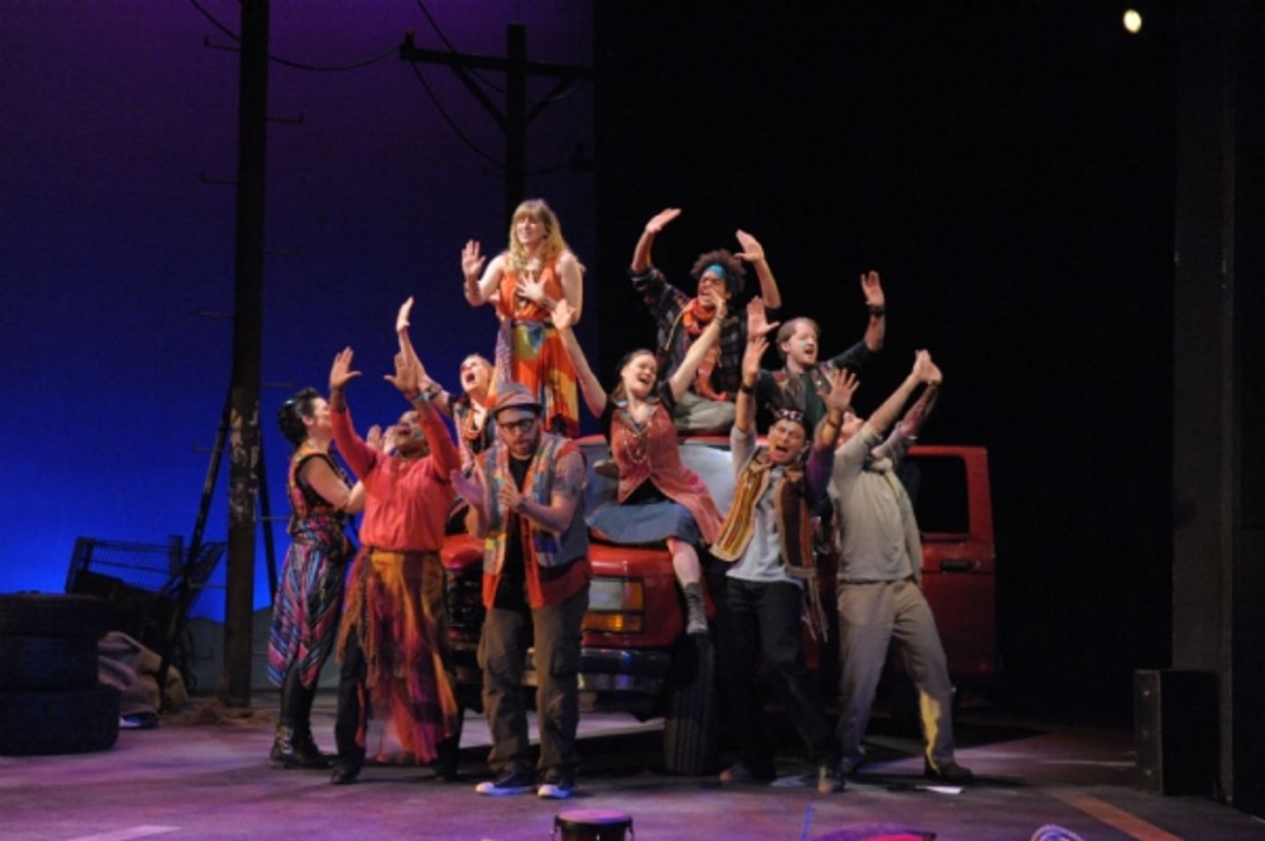Photo Flash: First Look at Nova Y. Payton, Christopher Mueller and More in Olney Theatre's GODSPELL  Image