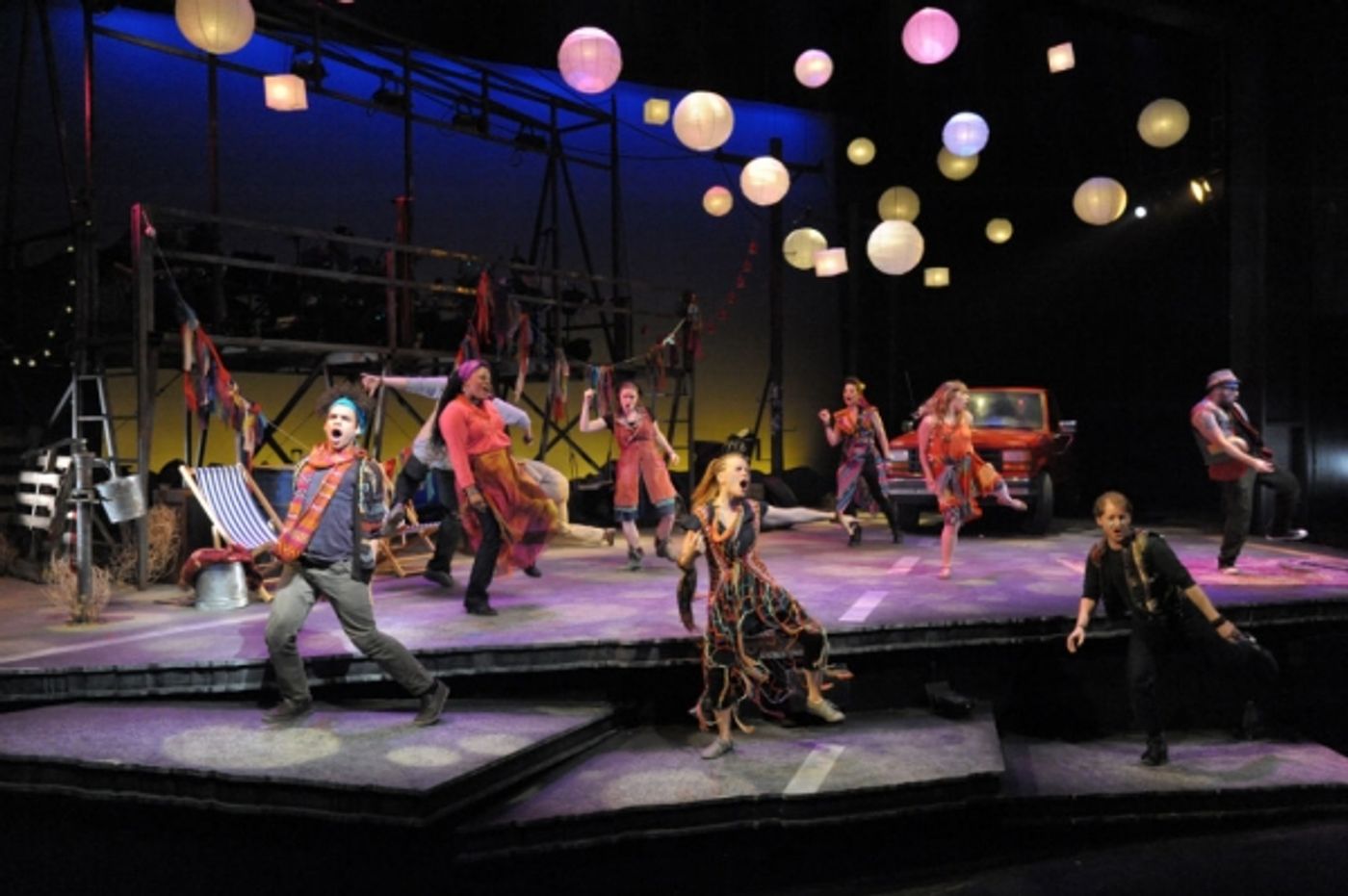 Photo Flash: First Look at Nova Y. Payton, Christopher Mueller and More in Olney Theatre's GODSPELL  Image