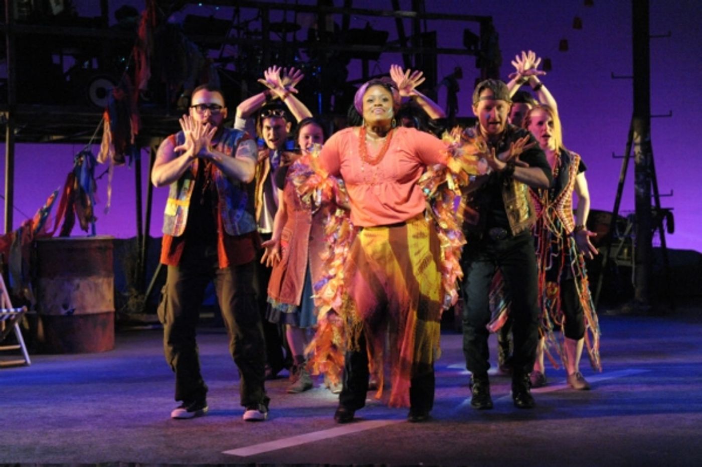Photo Flash: First Look at Nova Y. Payton, Christopher Mueller and More in Olney Theatre's GODSPELL  Image