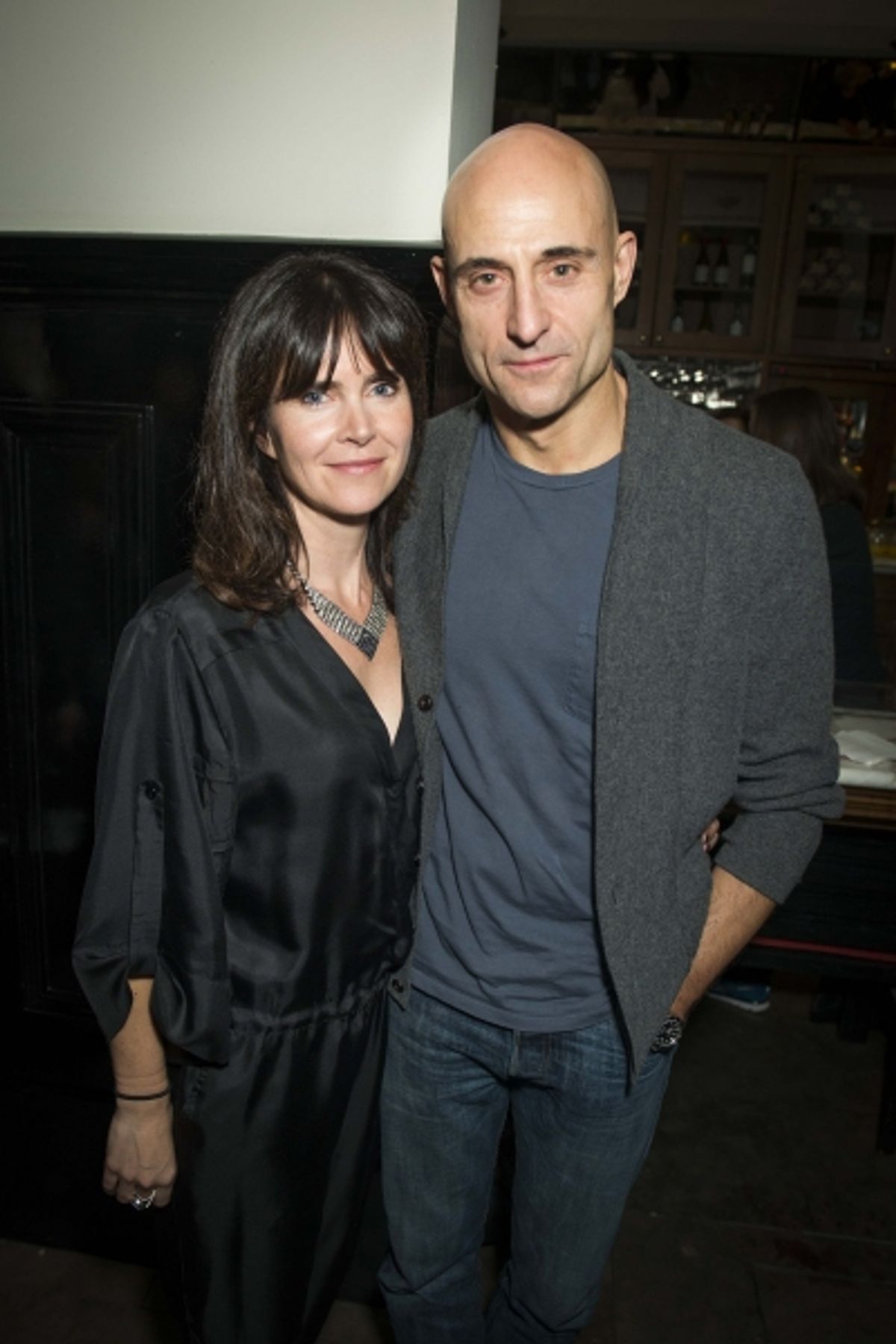 Mark Strong and Liza Marsahall   at 