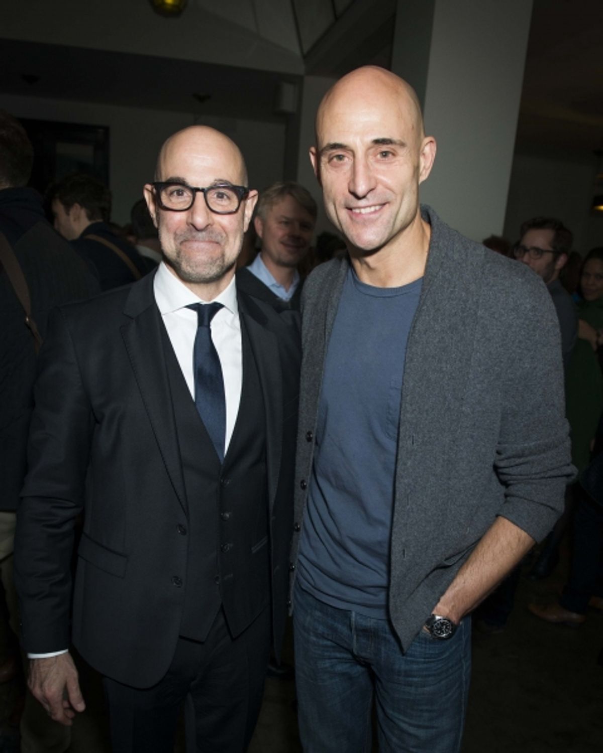 Stanley Tucci and Mark Strong  at 