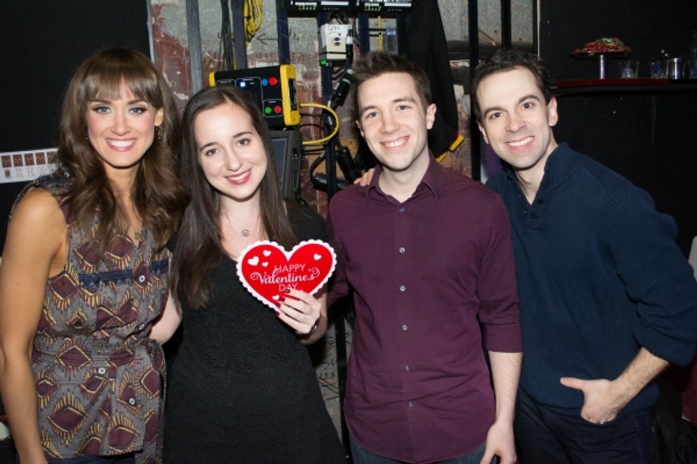 Photo Flash: Fans Double Date with HONEYMOON IN VEGAS' Rob McClure & Brynn O'Malley!  Image