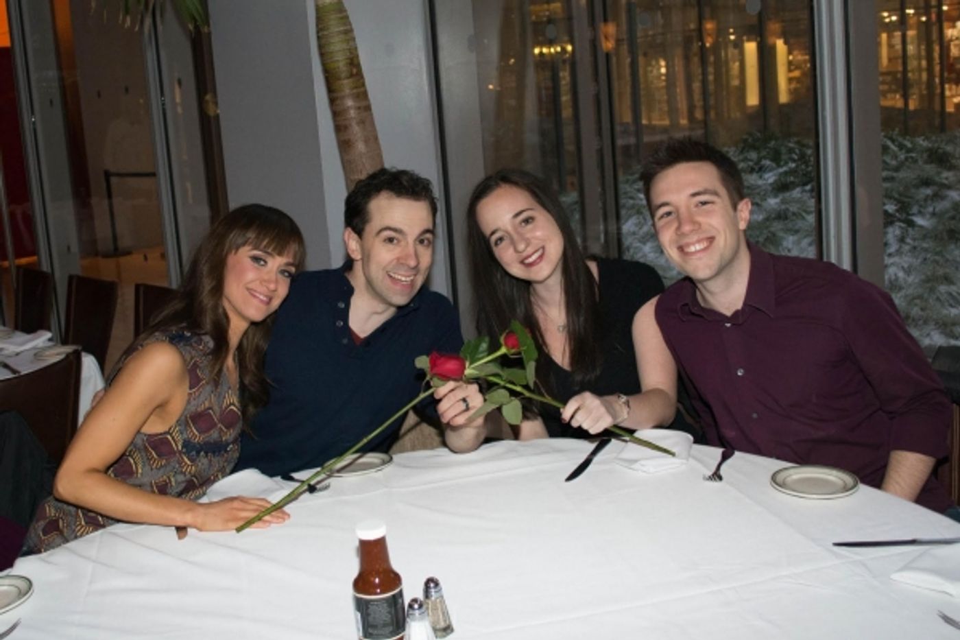 Photo Flash: Fans Double Date with HONEYMOON IN VEGAS' Rob McClure & Brynn O'Malley!  Image