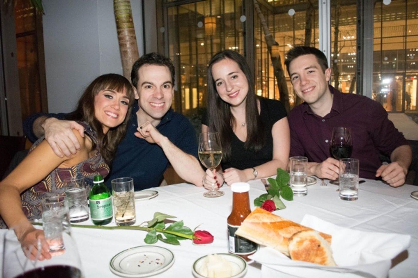 Photo Flash: Fans Double Date with HONEYMOON IN VEGAS' Rob McClure & Brynn O'Malley!  Image