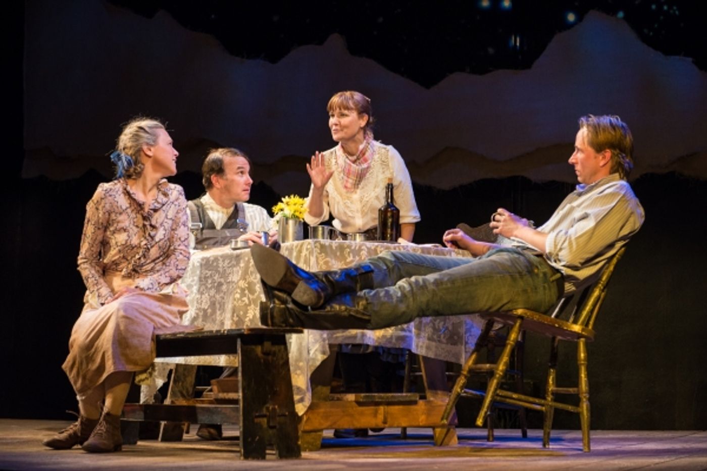 Photo Flash: First Look at TACT's ABUNDANCE, Beginning Tonight Off-Broadway  Image