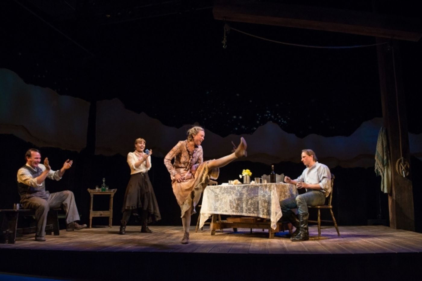 Photo Flash: First Look at TACT's ABUNDANCE, Beginning Tonight Off-Broadway  Image