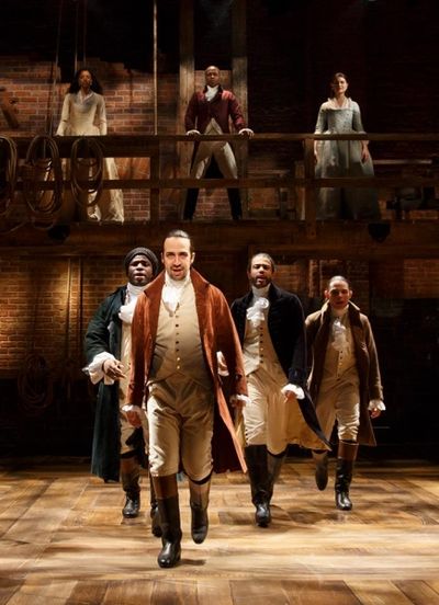 Lin-Manuel Miranda and company Photo