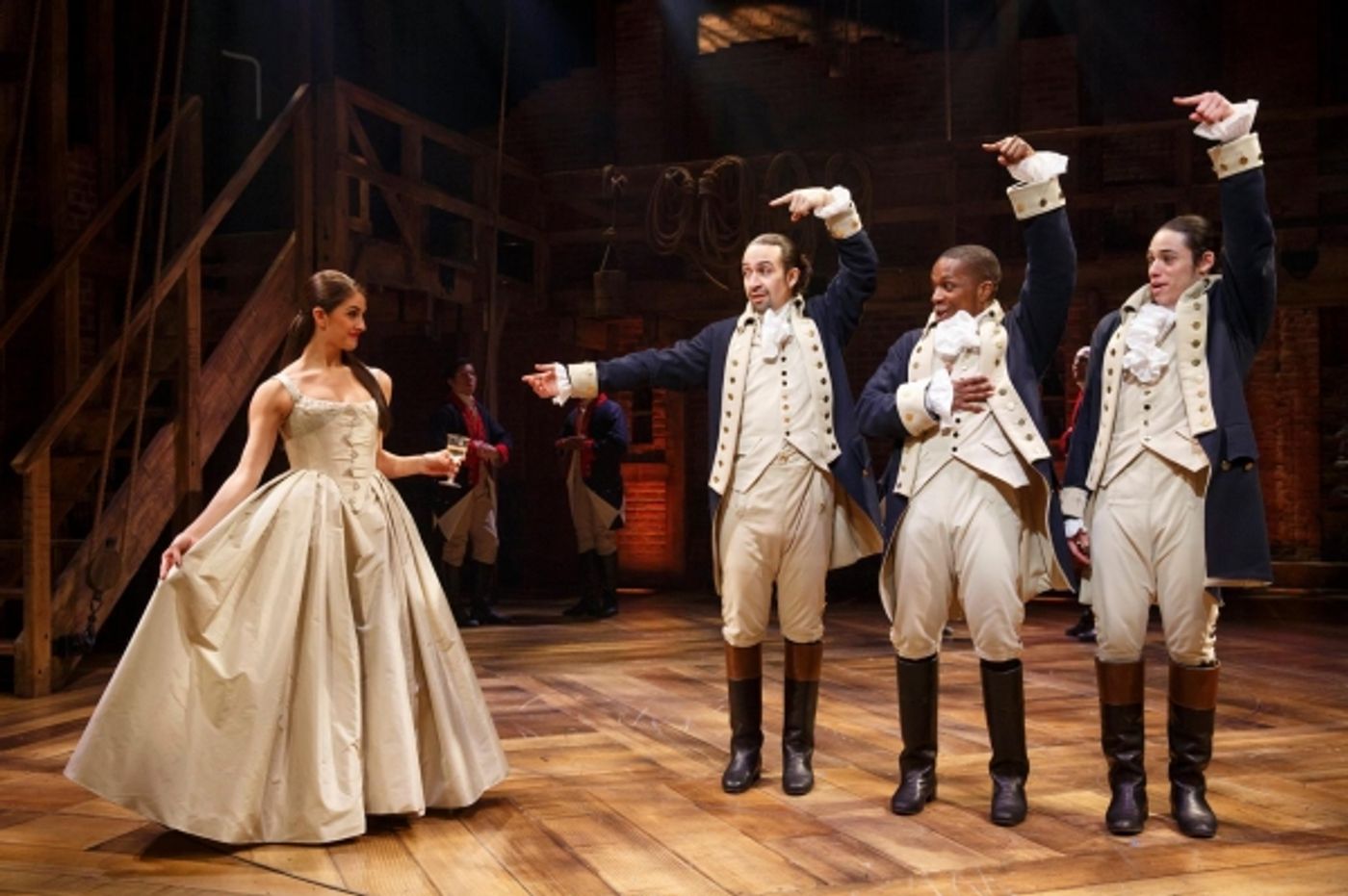 Photo Flash: New Pics from Public Theater's HAMILTON- Opens Tonight!  Image