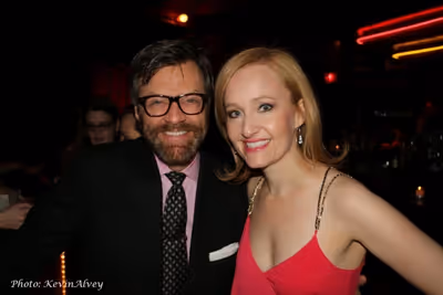 Jim Caruso and Melissa van der Schyff Photo