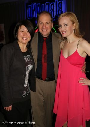 Sharon Minemoto, Dan Jenkins and Melissa van der Schyff @ BroadwayWorld Sharon Minemoto, Dan Jenkins and Melissa van der Schyff Photo