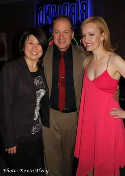 Sharon Minemoto, Dan Jenkins and Melissa van der Schyff Photo