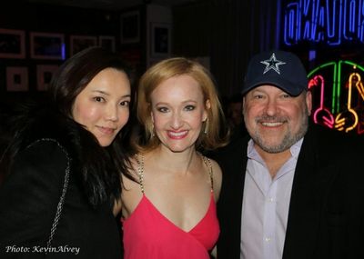 Takako, Melissa van der Schyff and Frank Wildhorn Photo