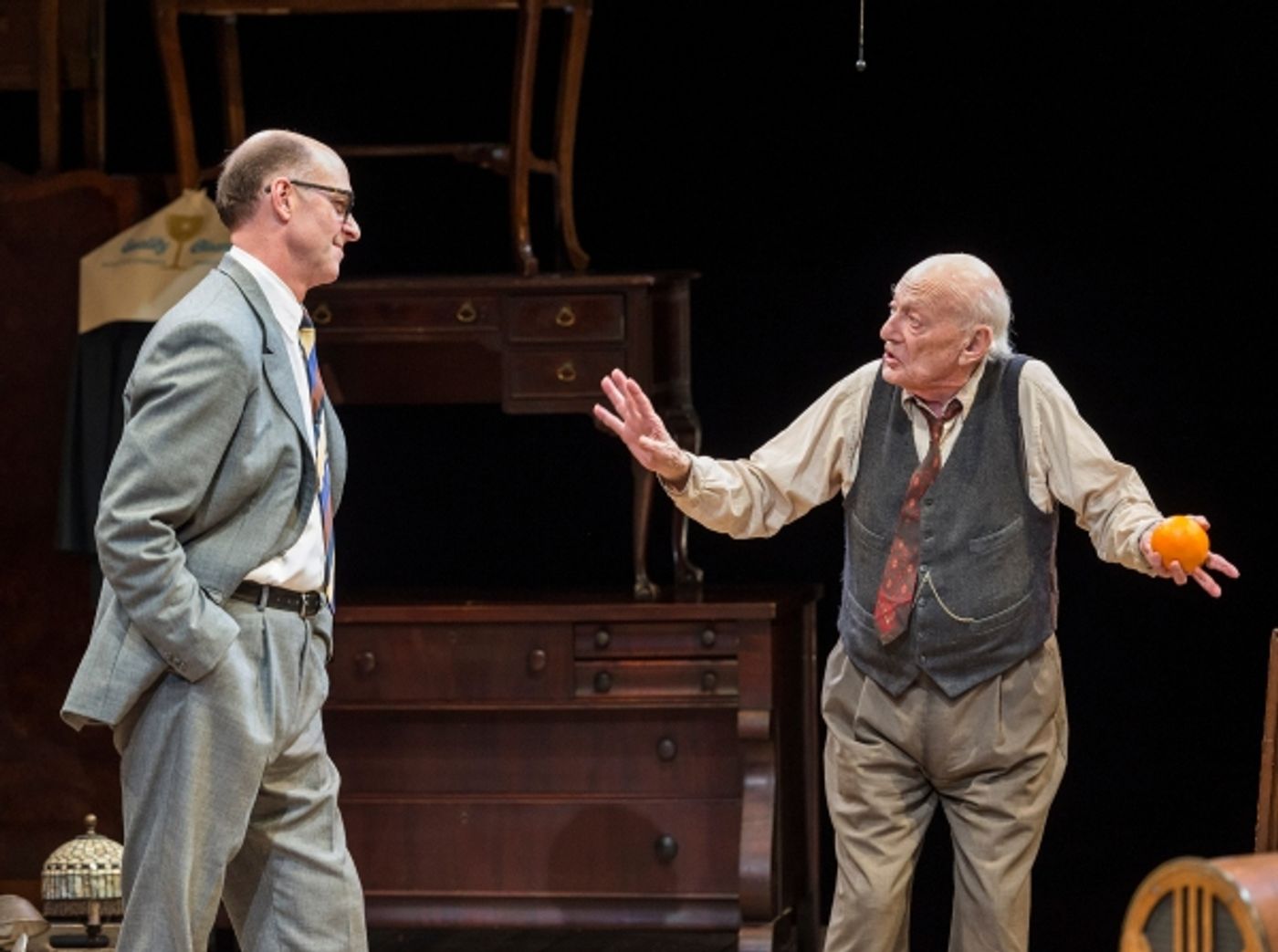 Photo Flash: Kate Burton, Sam Robards and More Star in THE PRICE, Opening Tonight at the Taper  Image